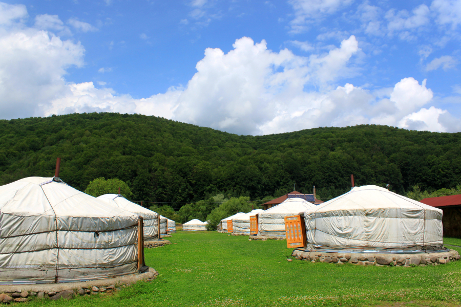 tente flower camping cevennes